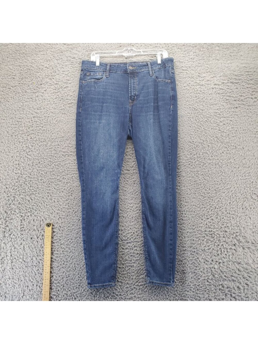 Old Navy Jeans Womens 14 Blue Rockstar High-Rise Super Skinny